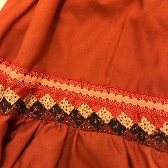 True vintage 70s Prairie set two pieces sm as is - Picture 8 of 8